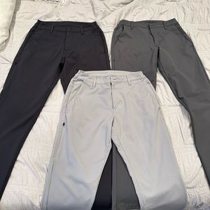 Bylt Basics 2.0 Everyday Pants. All size 34 and all length is tall.